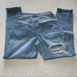 Reposh PLT Boyfriend Jeans with under booty slit